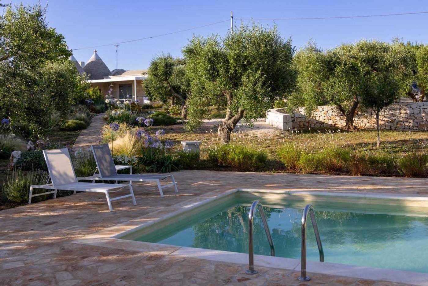 Trulli Alla Fontanella, Con Piscina Privata Martina Franca Exterior foto